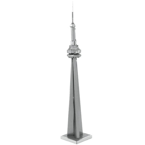 CN Tower Building 3D Figure Model Kit (Steel, Moderate Difficulty) - Fascinations - Metal Earth Series - (2022) - Image 7
