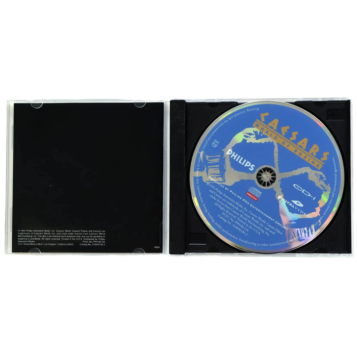 Caesars: World of Boxing - Boxing Sports Video Game (1-2 Players) - Philips CD-i - (1993)