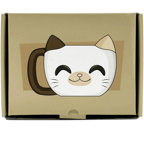 Calico Cat Sculpted Mug (Ceramic, 8 oz.) - Youtooz - Image 2