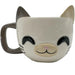 Calico Cat Sculpted Mug (Ceramic, 8 oz.) - Youtooz