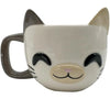 Calico Cat Sculpted Mug (Ceramic, 8 oz.) - Youtooz