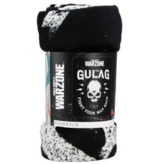 Call of Duty: Warzone - The Gulag "Fight Your Way Back" Plush Throw Blanket (Fleece, 45"x60") - Bioworld