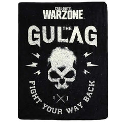 Call of Duty: Warzone - The Gulag "Fight Your Way Back" Plush Throw Blanket (Fleece, 45"x60") - Bioworld