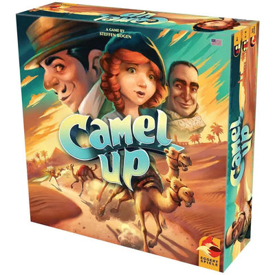 Camel Up - Dice-Based Racing Board Game for Family, Adults, and Children (3-8 Players, Ages 8+) - Lookout Games