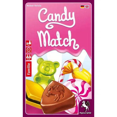 Candy Match - Dexterity Card Game (2-6 Players, Ages 8+, Children & Family) - Pegasus Spiele