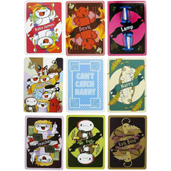 Can't Catch Harry - Funny Party Card Game for Family, Adults, and Children (2-6 Players, Ages 6+) - Breaking Games