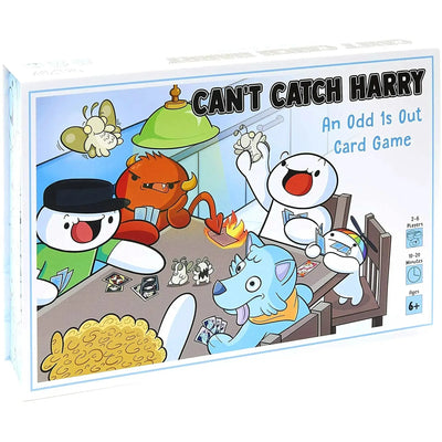 Can't Catch Harry - Funny Party Card Game for Family, Adults, and Children (2-6 Players, Ages 6+) - Breaking Games