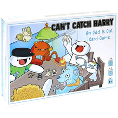 Can't Catch Harry - Funny Party Card Game for Family, Adults, and Children (2-6 Players, Ages 6+) - Breaking Games