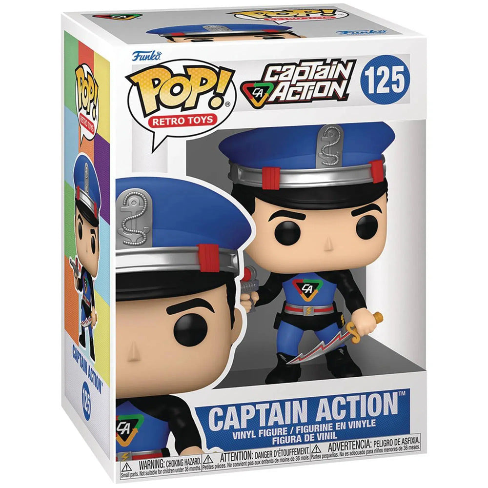 Captain Action Figure - Funko - POP! Retro Toys Series (125)