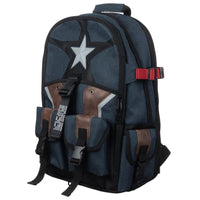 Captain America - Utility Laptop Backpack (Standard Issue) - Bioworld- Image 4