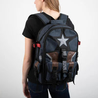 Captain America - Utility Laptop Backpack (Standard Issue) - Bioworld- Image 8
