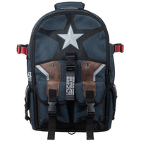 Captain America - Utility Laptop Backpack (Standard Issue) - Bioworld- Image 1