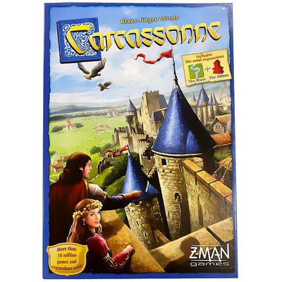 Carcassonne -Tile Placement Civilization Board Game for Family, and Adults (2-5 Players, Ages 8+) - Hans im Gluck