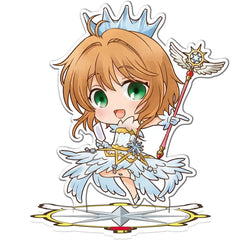 Cardcaptor Sakura: Clear Card - Chibi Crystal Feather Dress Sakura Standee Figure (3.75" Acrylic) - ABYstyle - Acryl Series