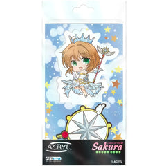 Cardcaptor Sakura: Clear Card - Chibi Crystal Feather Dress Sakura Standee Figure (3.75" Acrylic) - ABYstyle - Acryl Series