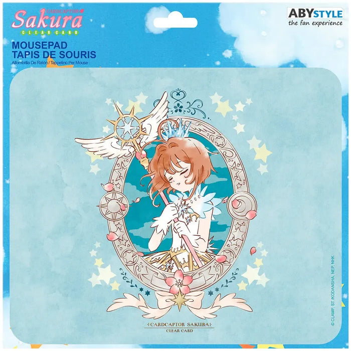 Cardcaptor Sakura: Clear Card - Crystal Feather Dress Sakura Mousepad (9.25"x7.75") - ABYstyle
