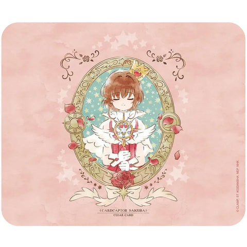 Cardcaptor Sakura: Clear Card - Red Hearts Outfit Sakura Mousepad (9.25