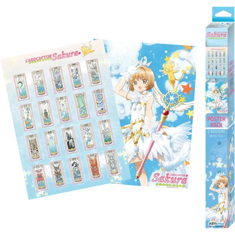 Cardcaptor Sakura: Clear Card - Sakura & Clear Cards Boxed Poster Set (20.5