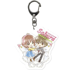 Cardcaptor Sakura: Clear Card - Syaoran & Sakura Keychain (Acrylic) - ABYstyle