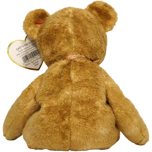 Cashew the Bear Plush (8.5") - Ty - Original Beanie Babies Series - (2000)