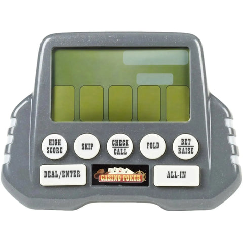 Casino Poker - Electronic Handheld Game - Big Screen Games - (2017)