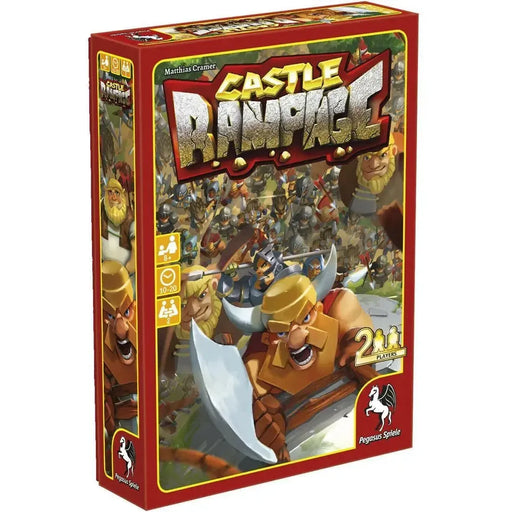 Castle Rampage - Strategy War Card Game for Family, and Adults (2 Players, Ages 8+) - Pegasus Spiele