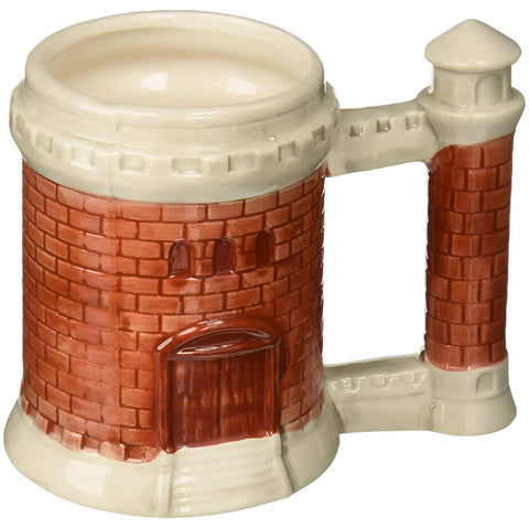 Castle Sculpted Mug (Ceramic, 18 oz.) - Island Dogs