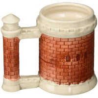 Castle Sculpted Mug (Ceramic, 18 oz.) - Island Dogs- Image 1