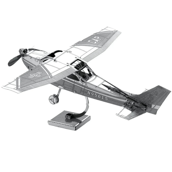 Cessna 172 Airplane Figure Model Kit (Steel, Moderate Difficulty) - Fascinations - Metal Earth Series - (2023)