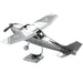 Cessna 172 Airplane Figure Model Kit (Steel, Moderate Difficulty) - Fascinations - Metal Earth Series - (2023)