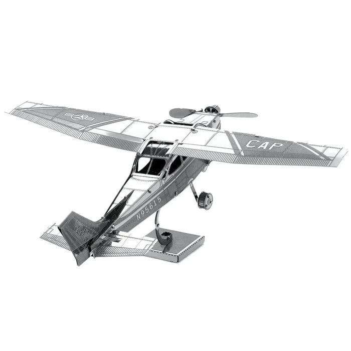 Cessna 172 Airplane Figure Model Kit (Steel, Moderate Difficulty) - Fascinations - Metal Earth Series - (2023)