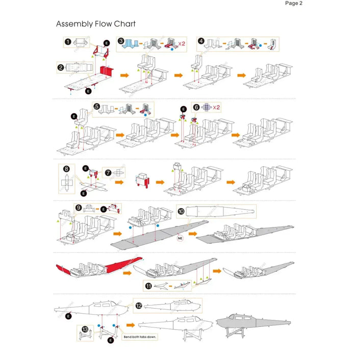 Cessna 182 Floatplane Plane Figure Model Kit (Steel, Moderate Difficulty) - Fascinations - Metal Earth Series