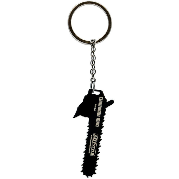 Chainsaw Man - Chainsaw Man Head Keychain (Metal) - ABYstyle