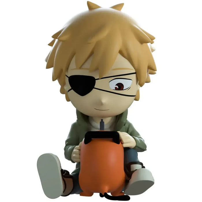 Chainsaw Man - Denji & Pochita Figure (3.8") - Youtooz