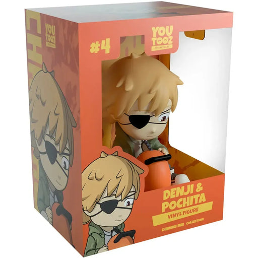 Chainsaw Man - Denji & Pochita Figure (3.8") - Youtooz