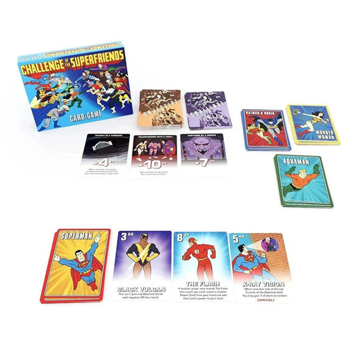 Challenge of the Superfriends [DC Comics] - Party Superhero Card Game For Family, Adults & Children (2-4 Players, Ages 10+) - Cryptozoic Entertainment