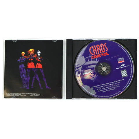 Chaos Control - Anime Rail Shooter Video Game (1 Player, Ages 12+) - Philips CD-i - (1995)
