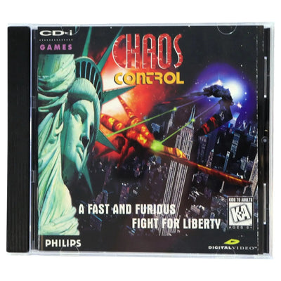 Chaos Control - Anime Rail Shooter Video Game (1 Player, Ages 12+) - Philips CD-i - (1995)