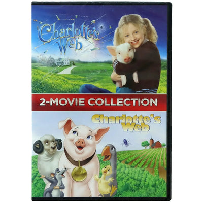 Charlotte’s Web | Live Action & Animated Movie | DVD | 2-Movie Collection