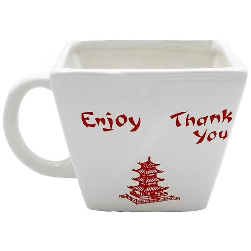 Chinese Food Takeout Container Gag Gift Mug (Ceramic, 14 oz.) - Island Dogs