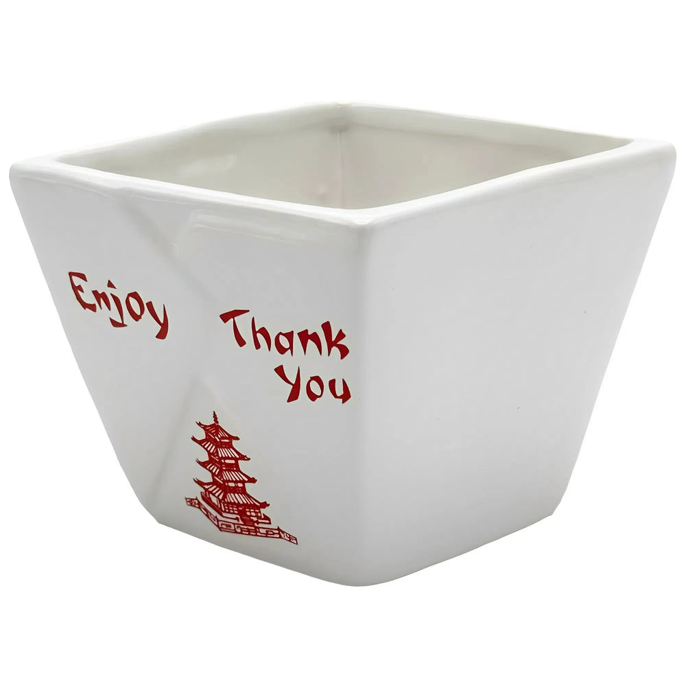 Chinese Food Takeout Container Gag Gift Mug (Ceramic, 14 oz.) - Island Dogs