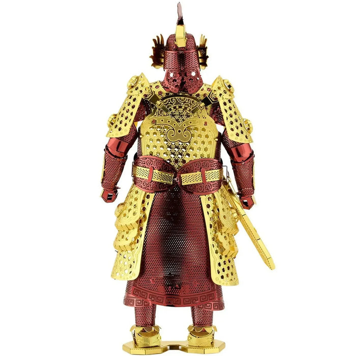 Chinese Ming Warrior Armor Figure Model Kit (Steel, Moderate Difficulty) - Fascinations - Metal Earth Series - (2022)