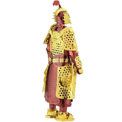 Chinese Ming Warrior Armor Figure Model Kit (Steel, Moderate Difficulty) - Fascinations - Metal Earth Series - (2022) - Image 7
