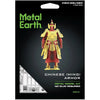 Chinese Ming Warrior Armor Figure Model Kit (Steel, Moderate Difficulty) - Fascinations - Metal Earth Series - (2022)