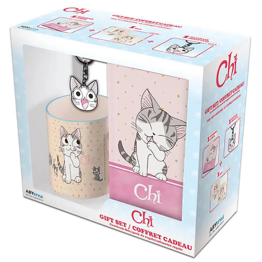 Chi's Sweet Home - Chi Cat-Lover's Gift Set - ABYstyle - 11 oz. Mug, Journal, Keychain