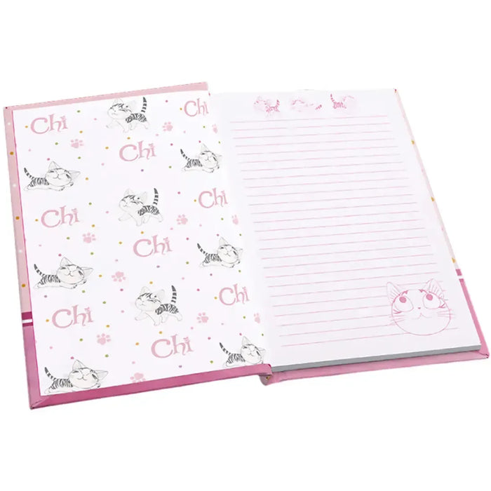 Chi's Sweet Home - Purrty in Pink Hardcover Mini Notebook (6.25"x4.25") - ABYstyle
