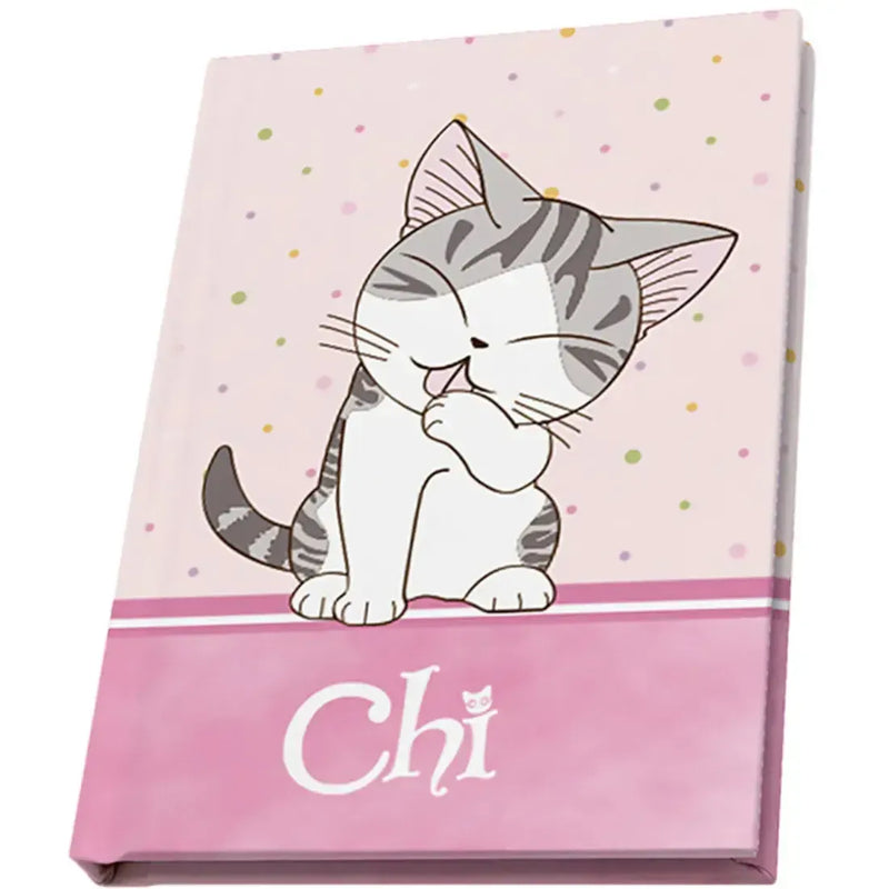 Chi's Sweet Home - Purrty in Pink Hardcover Mini Notebook (6.25