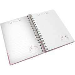 Chi's Sweet Home - Purrty in Pink Hardcover Spiral Bound Notebook (8.75"x6") - ABYstyle