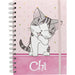 Chi's Sweet Home - Purrty in Pink Hardcover Spiral Bound Notebook (8.75"x6") - ABYstyle