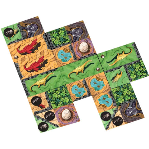Chomp - Tile Placement Dinosaur Board Game for Family, Adults, and Children (1-4 Players, Ages 10+) - Allplay
